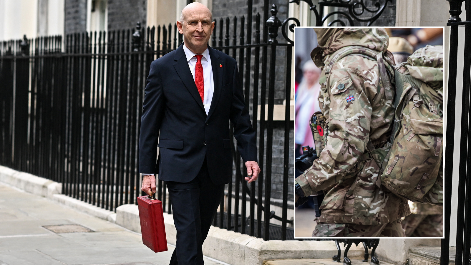 John Healey condemned over 'shameful' £2billion defence raid in Budget: 'Penny-pinching our military!'