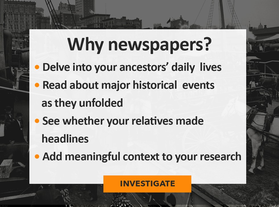 Why newspapers?
