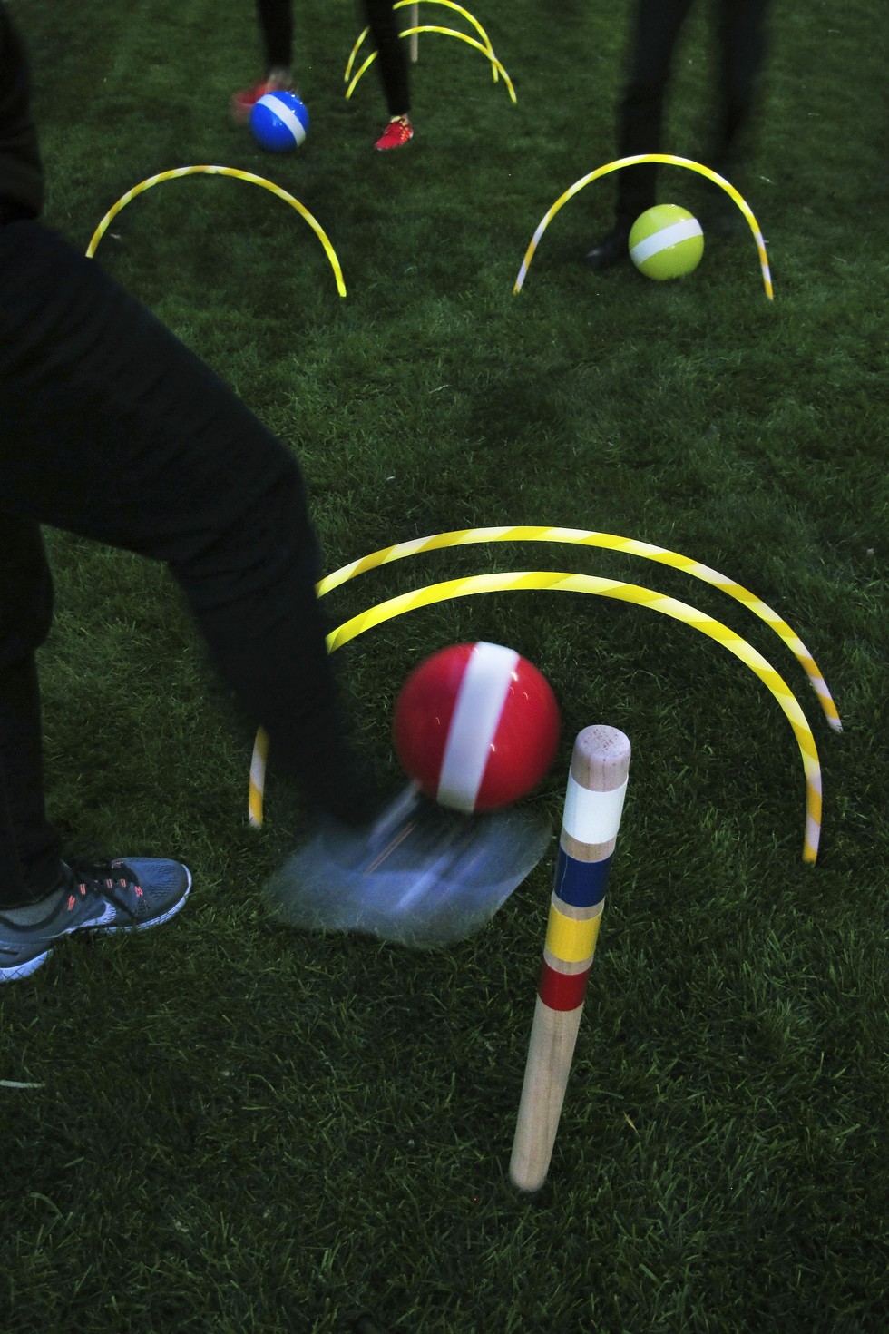 Awesome Fun How to Play GlowintheDark Kickball Croquet One Country