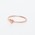 Fiat Lux Rose Gold Heart Ring