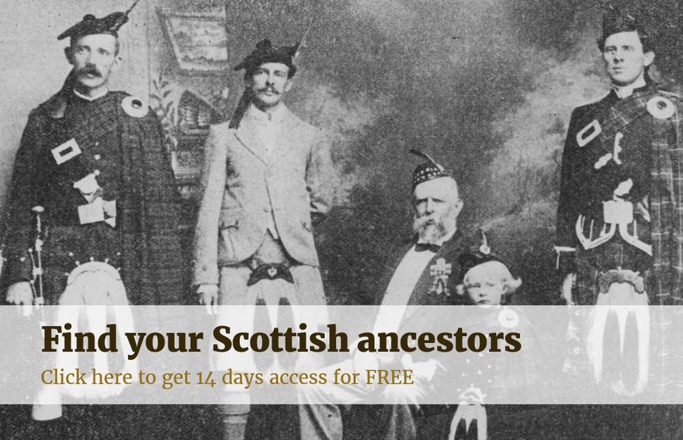 Find your scottish ancestors. click here to get 14 days access for free.