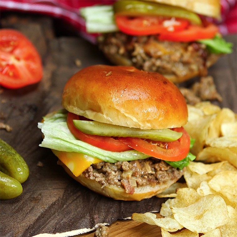 Slow Cooker Bacon Cheeseburger Sloppy Joes Are Perfect for an Easy Weeknight Dinner  Shared