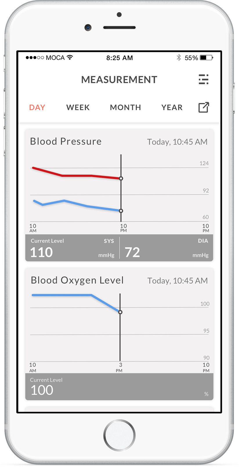 MOCAcuff - Wrist Blood Pressure Monitor ( Free Shipping )