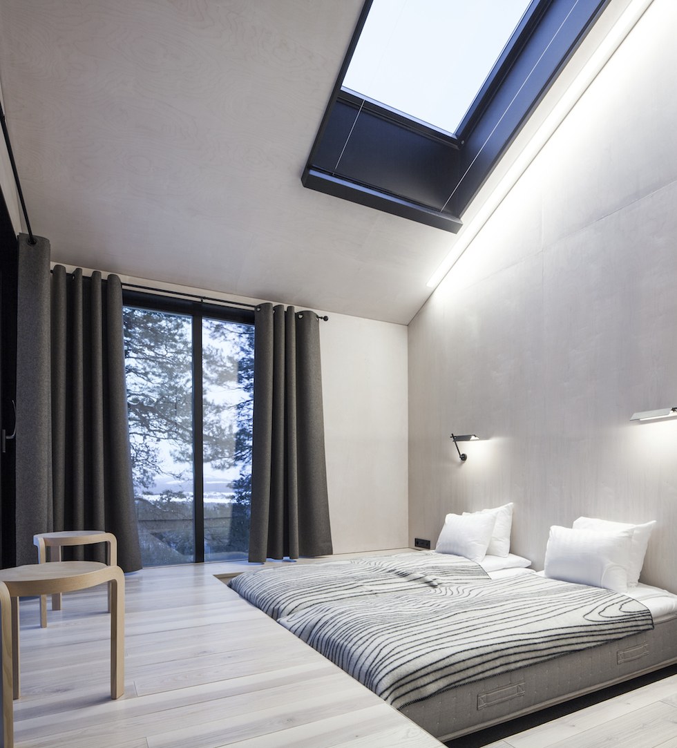 this snøhetta-designed, glass hotel room in sweden is everything this snøhetta-designed, glass hotel room in sweden is everything