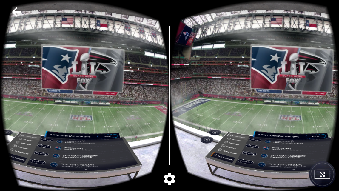 Fox Sports Adds Virtual Reality to Super Bowl LI Live Stream – The  Hollywood Reporter