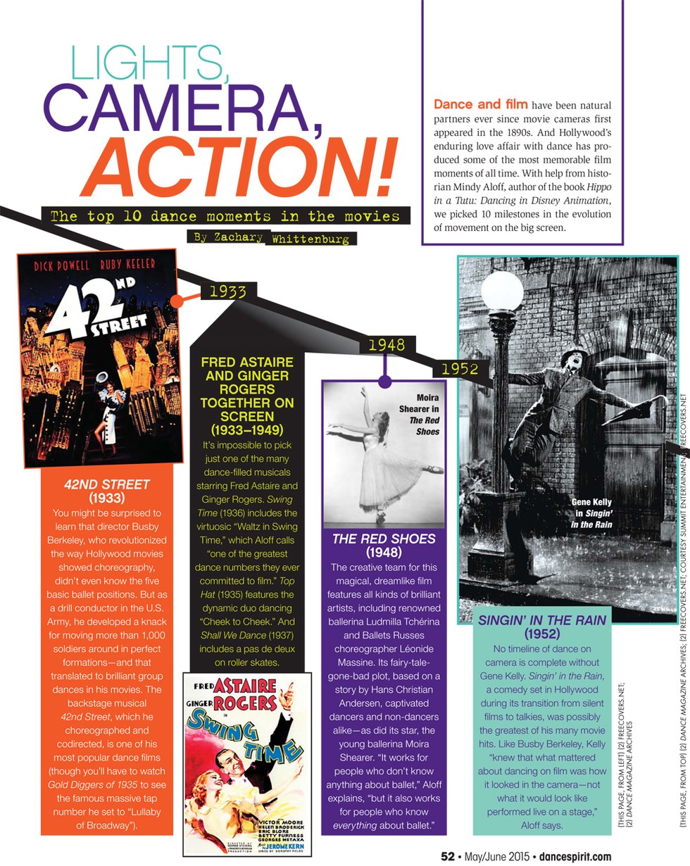 Lights, Camera, Action! Dance Spirit