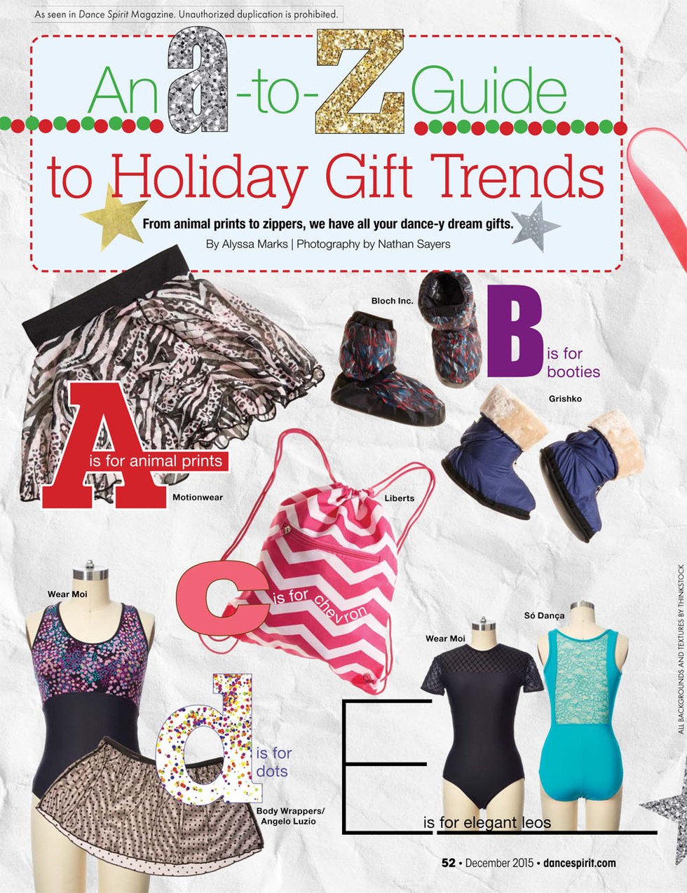 An AtoZ Guide to Holiday Gift Trends Dance Spirit