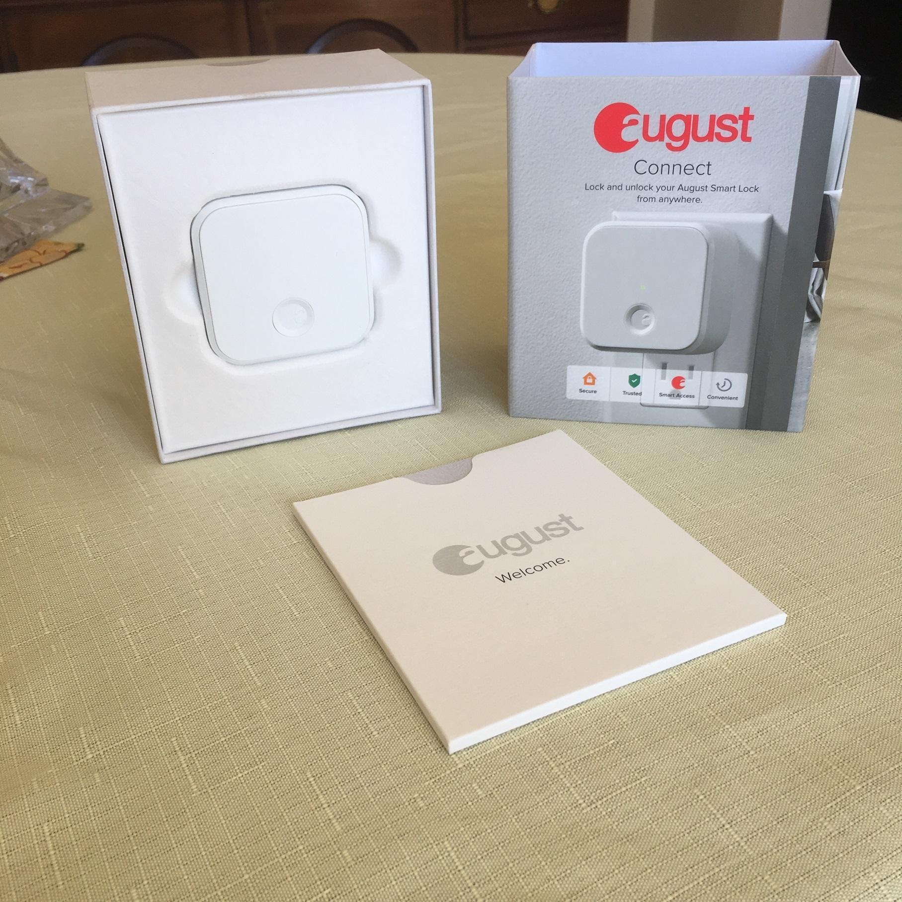 Review August Connect, Wi-Fi Bridge for August Smart Locks Gearbrain