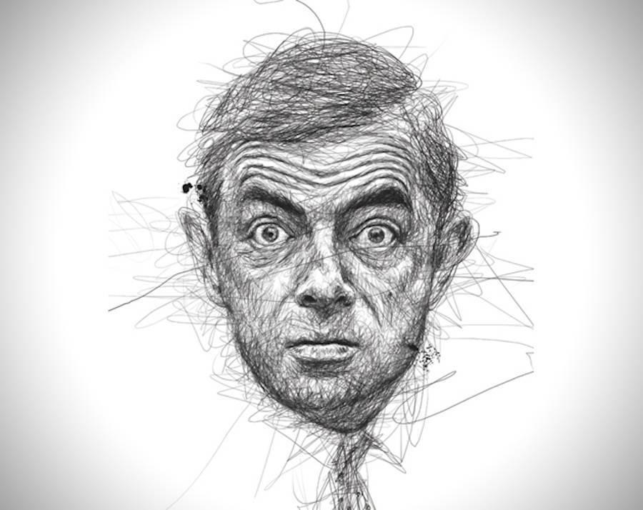 Drawing Lines Without Lifting Pen : Check out these amazingly realistic drawings of celebrities