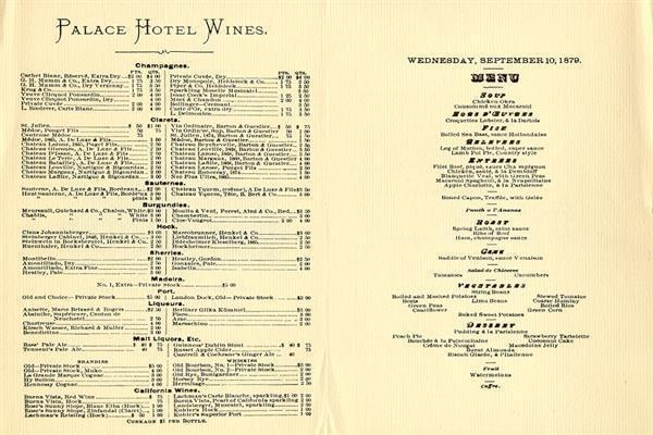 Tbt Vintage Restaurant Menus Reveal San Francisco Foodie Trends