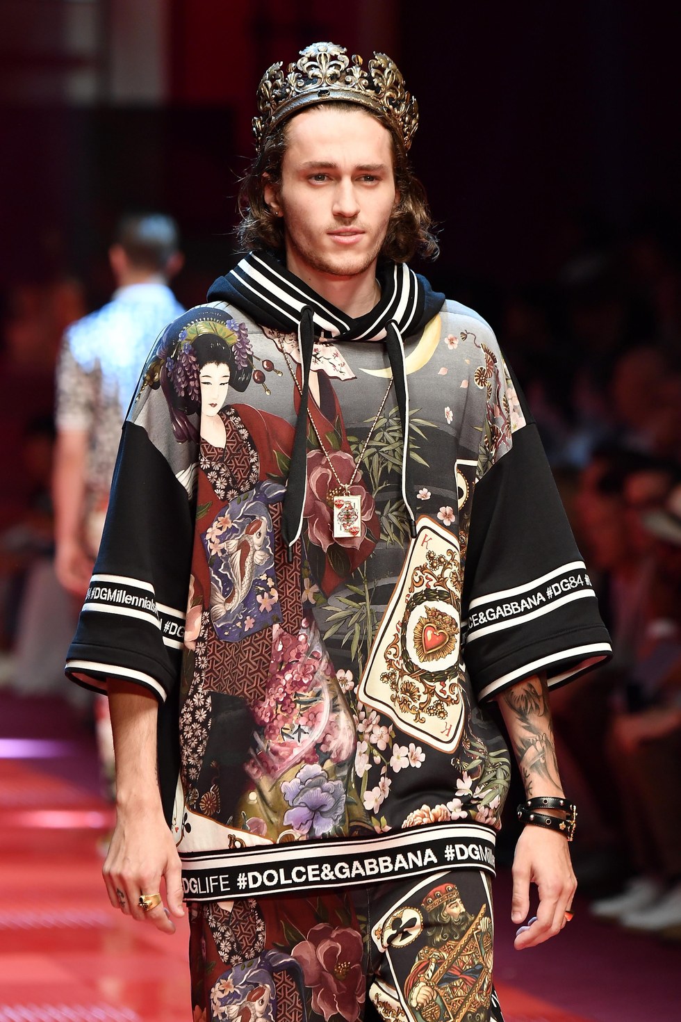 Braison Cyrus, of the Cyrus Clan, Walked in His First Show for Dolce &  Gabbana - PAPER