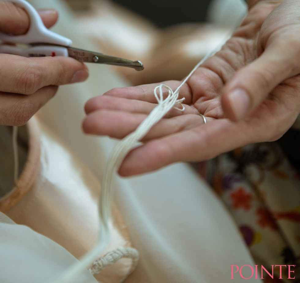 Tips for Darning Pointe Shoes