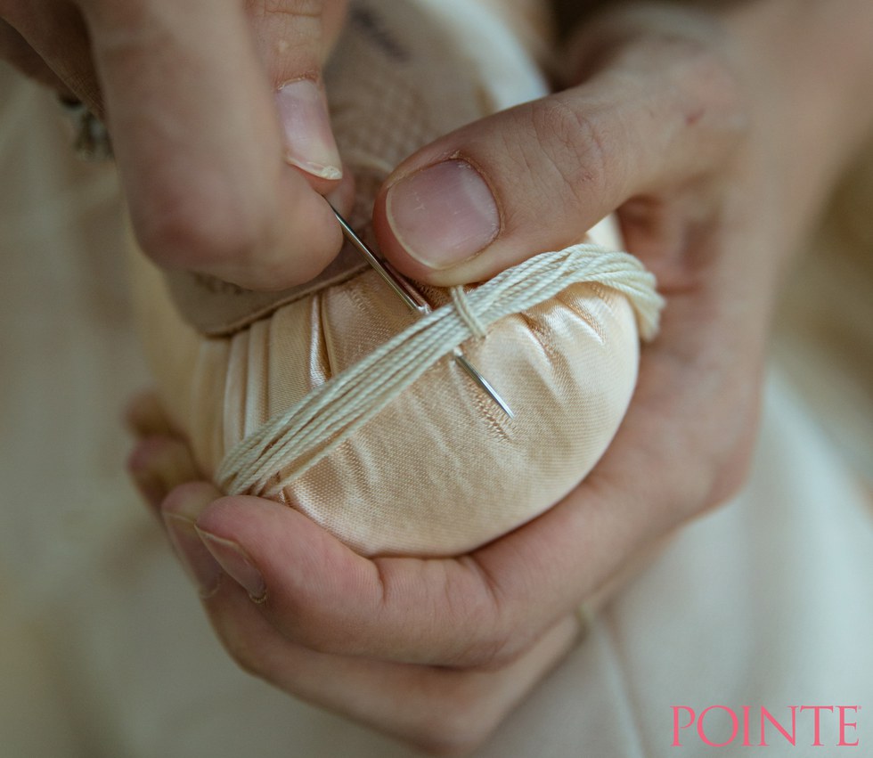 Tips for Darning Pointe Shoes